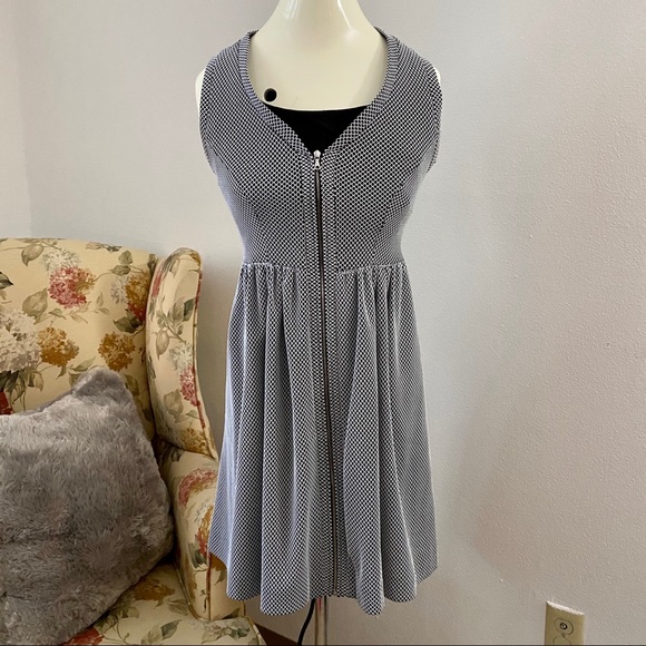 Sandro Zip Front Mini Dress - Picture 2 of 9